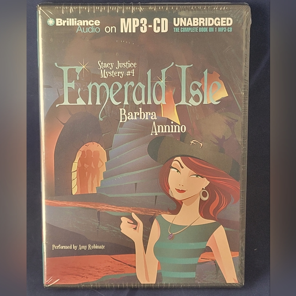 Emerald Isle (A Stacy Justice Mystery) MP3 CD AUDIOBOOK BRAND NEW SEALED